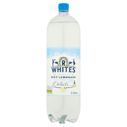 R White's Premium Diet Lemonade 2 Litres - UK Food & Drink - 5010018002212