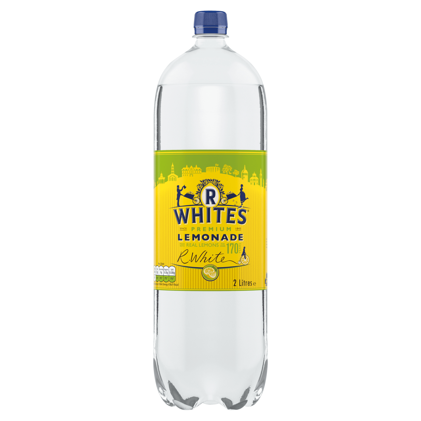 R White's Premium Lemonade 2 Litres - UK Food & Drink - 5010018002014
