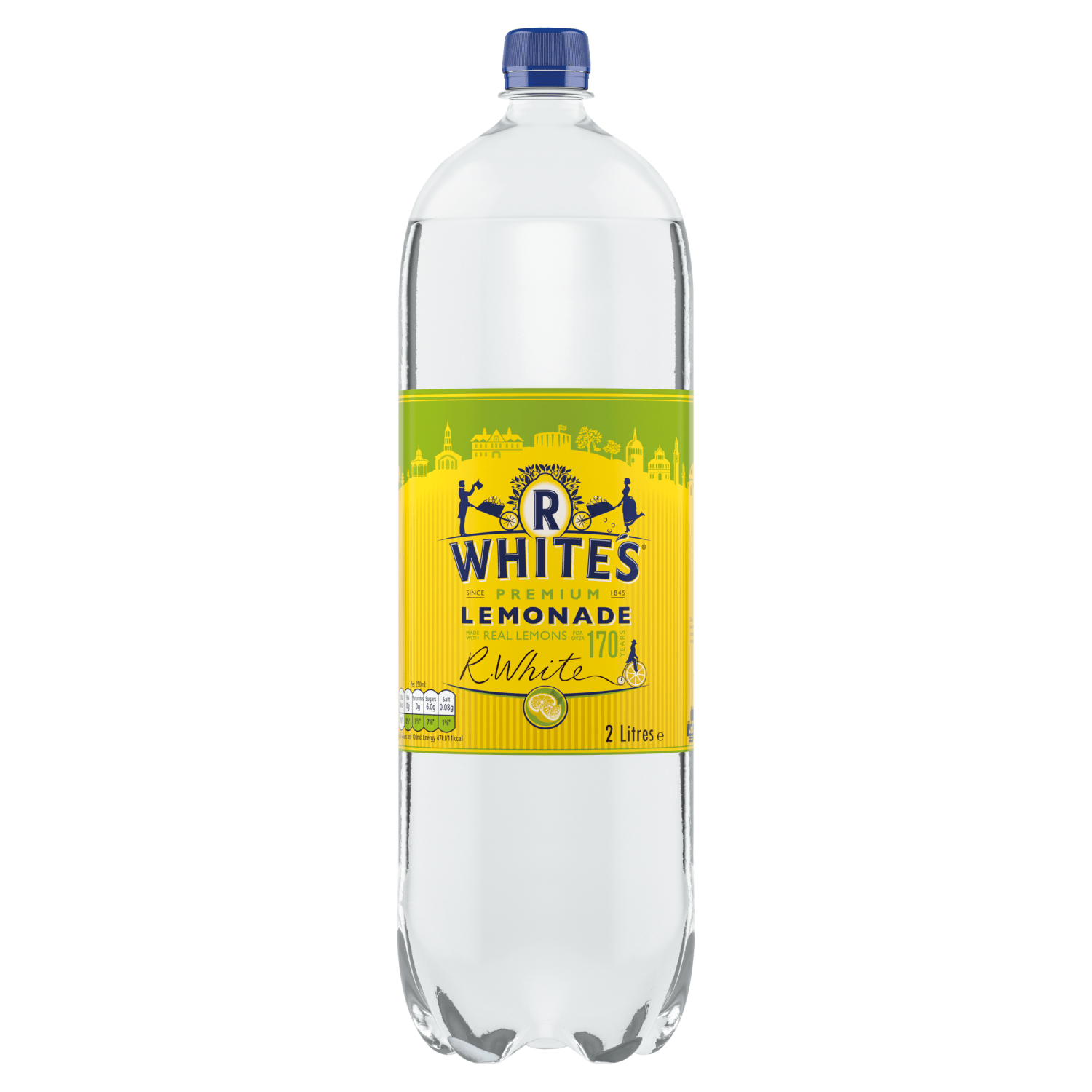 R White's Premium Lemonade 2 Litres - UK Food & Drink - 5010018002014