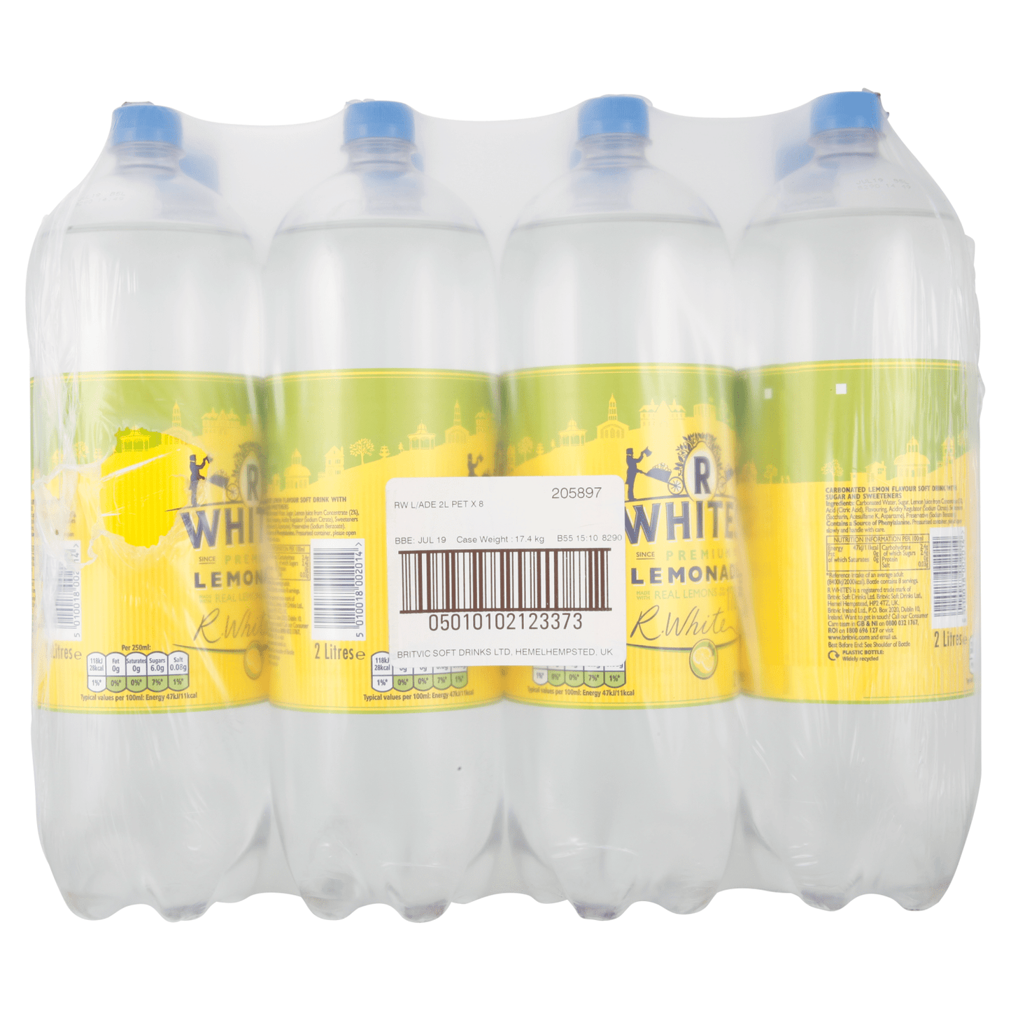 R White's Premium Lemonade 2 Litres - UK Food & Drink - 5010018002014