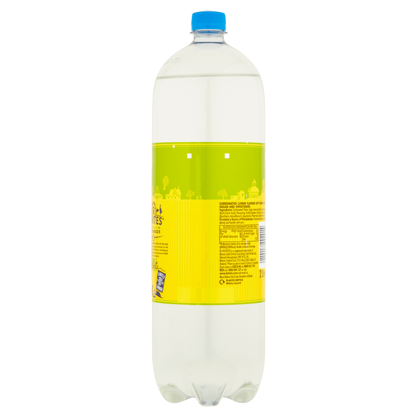 R White's Premium Lemonade 2 Litres - UK Food & Drink - 5010018002014