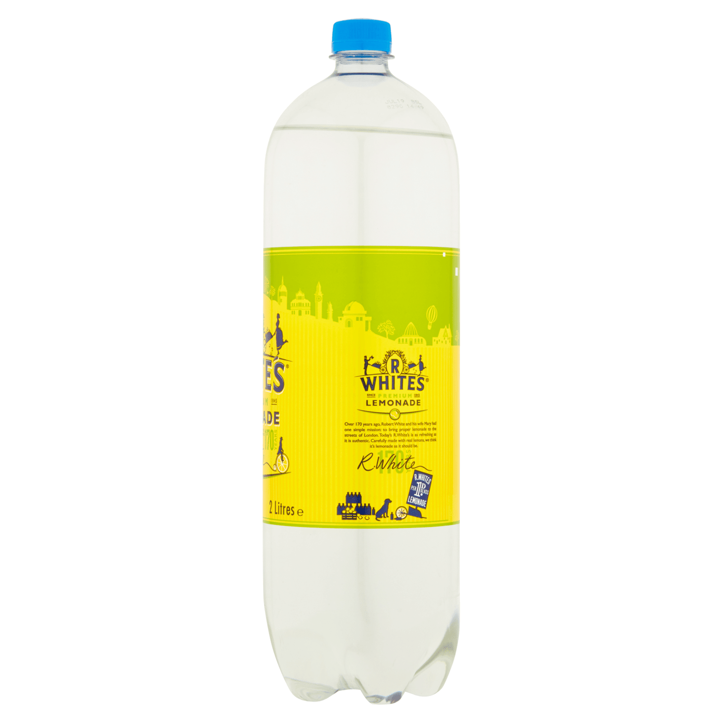 R White's Premium Lemonade 2 Litres - UK Food & Drink - 5010018002014