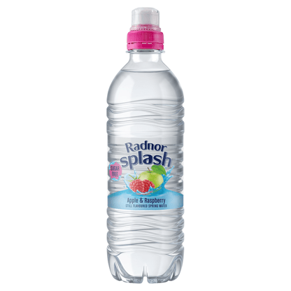 Radnor Splash Apple & Raspberry Still Flavoured Spring Water 6 x 500ml - UK Food & Drink - 5026109009770