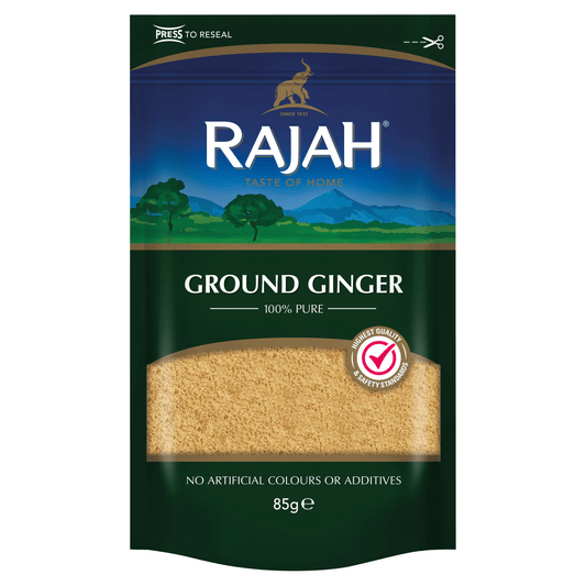 Rajah Ground Ginger 85g - UK Food & Drink - 5015821144845