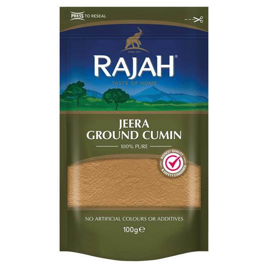 Rajah Jeera Ground Cumin 100g - UK Food & Drink - 5015821144982