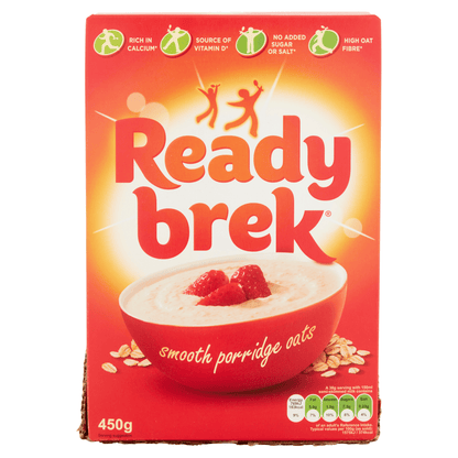 Ready Brek Smooth Porridge Oats Original 450g - UK Food & Drink - 5010029219494