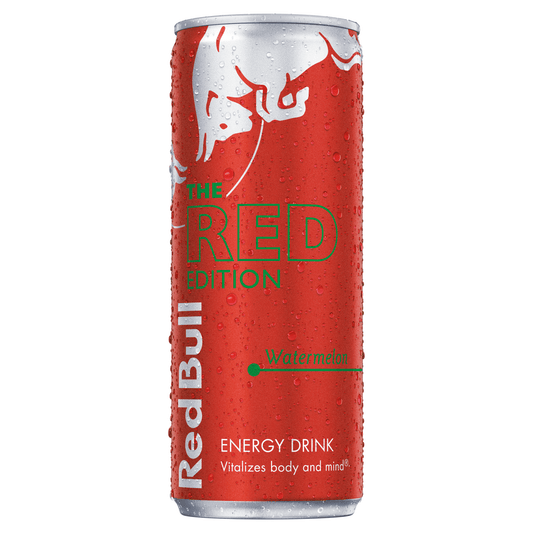 Red Bull The Red Edition Watermelon Energy Drink 250ml - UK Food & Drink - 90446412
