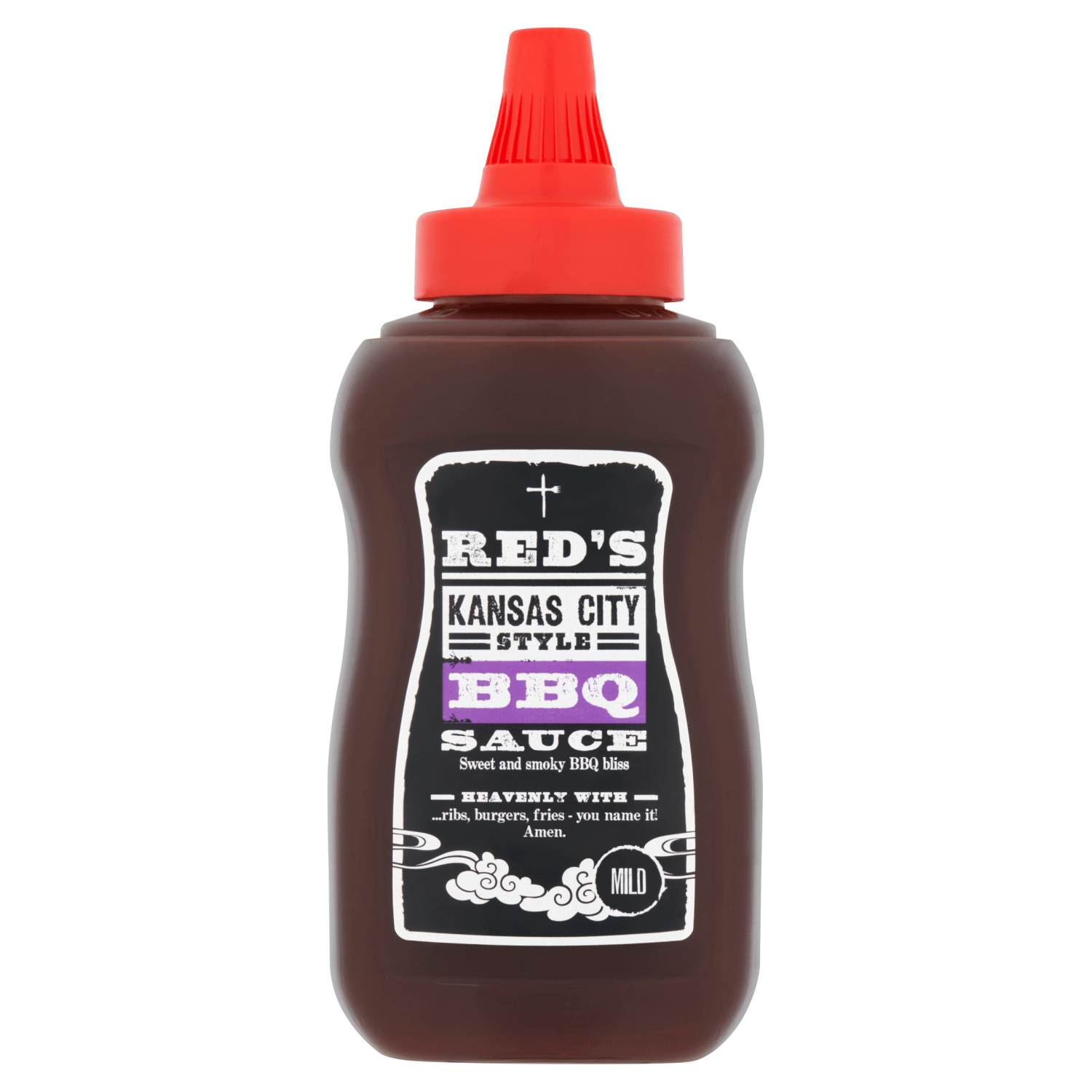 Red's Kansas City Style BBQ Sauce 320g - UK Food & Drink - 5039303002386