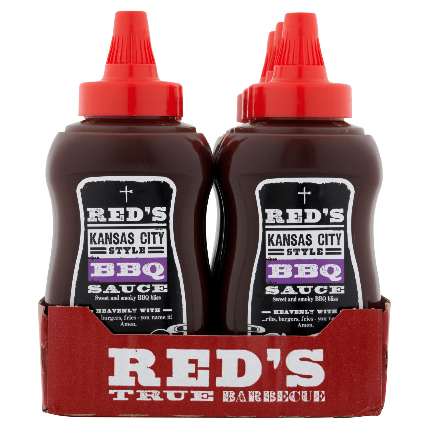 Red's Kansas City Style BBQ Sauce 320g - UK Food & Drink - 5039303002386