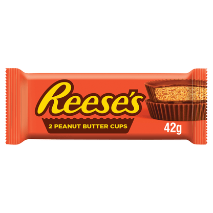 Reese's 2 Peanut Butter Cups 42g - UK Food & Drink - 34000939572