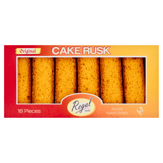 Regal Bakery 18 Original Cake Rusk 290g - UK Food & Drink - 5027738006987