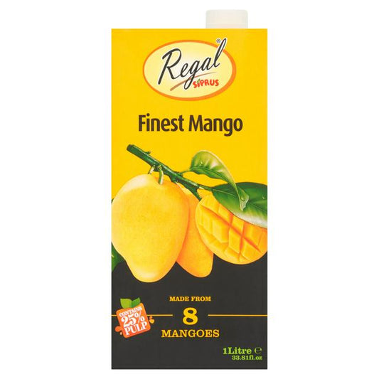 Regal Spirus Mango 1 litre - UK Food & Drink - 5027738014333