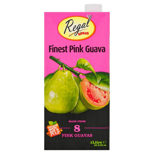 Regal Spirus Pink Guava Nectar 1 litre - UK Food & Drink - 5027738014340