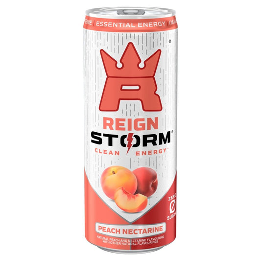Reign Storm Clean Energy Peach Nectarine 355Ml - UK Food & Drink - 5061013961431