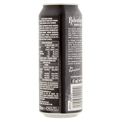 Relentless Energy Drink Original 500ml - UK Food & Drink - 5060466510210