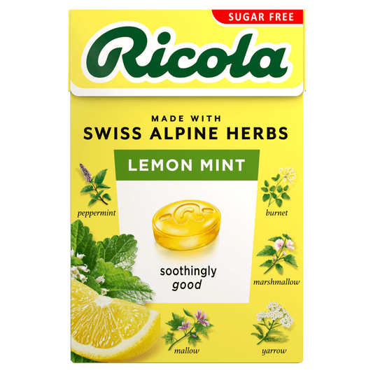 Ricola Lemon Mint 45g - UK Food & Drink - 7610700612507