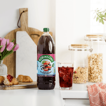 Robinsons Double Strength Apple & Blackcurrant No Added Sugar Fruit Squash 1.75L - UK Food & Drink - 5010102115491