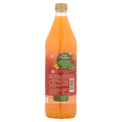 Robinsons Fruit Creations Peach & Raspberry 1L - UK Food & Drink - 5010102240421