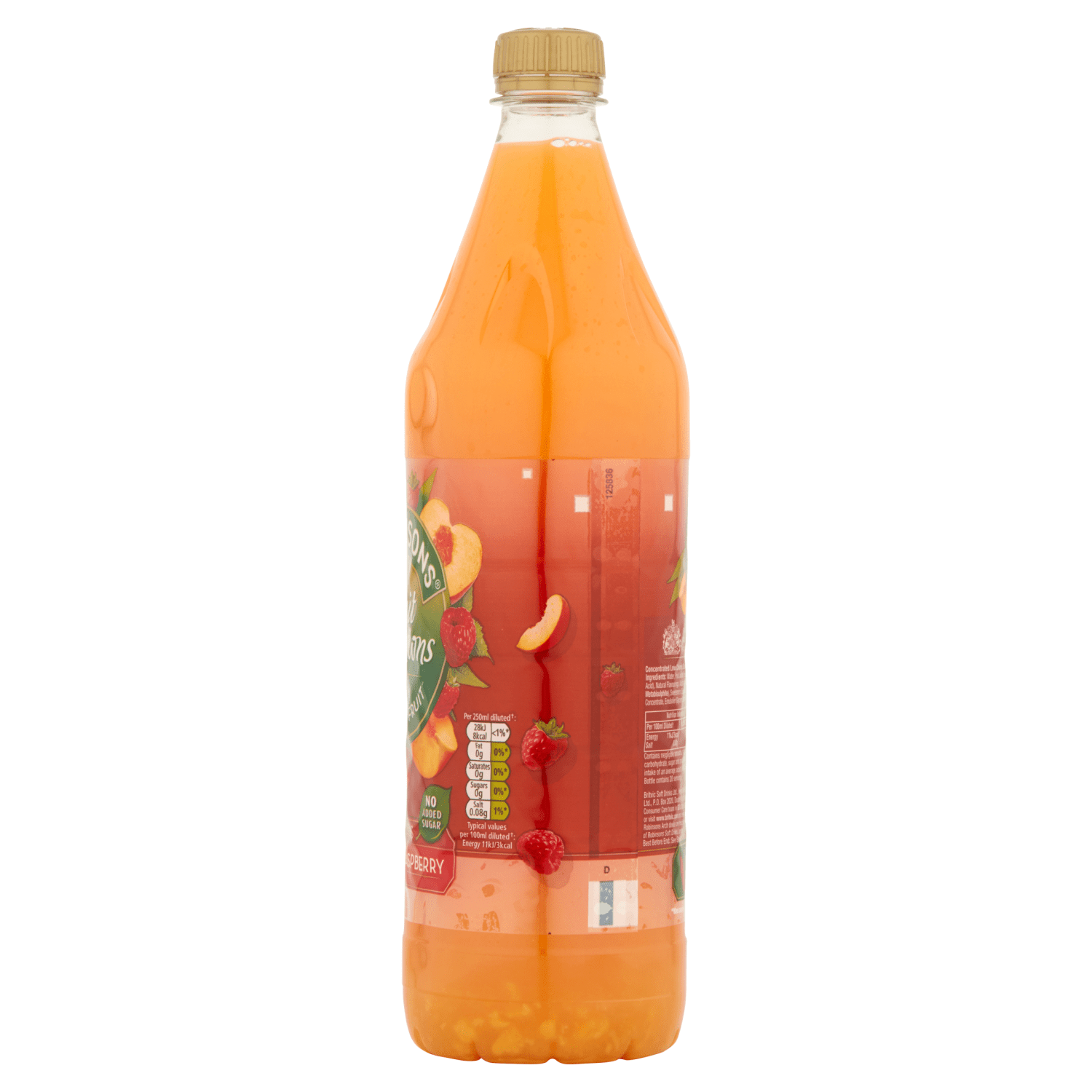 Robinsons Fruit Creations Peach & Raspberry 1L - UK Food & Drink - 5010102240421