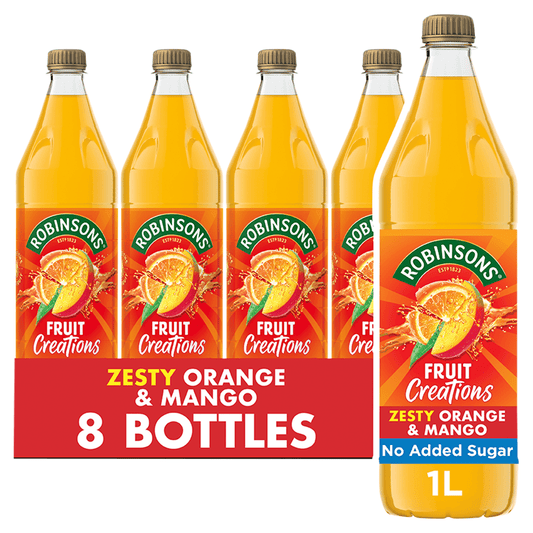 Robinsons Fruit Creations Zesty Orange and Mango 1L - UK Food & Drink - 5010102240384