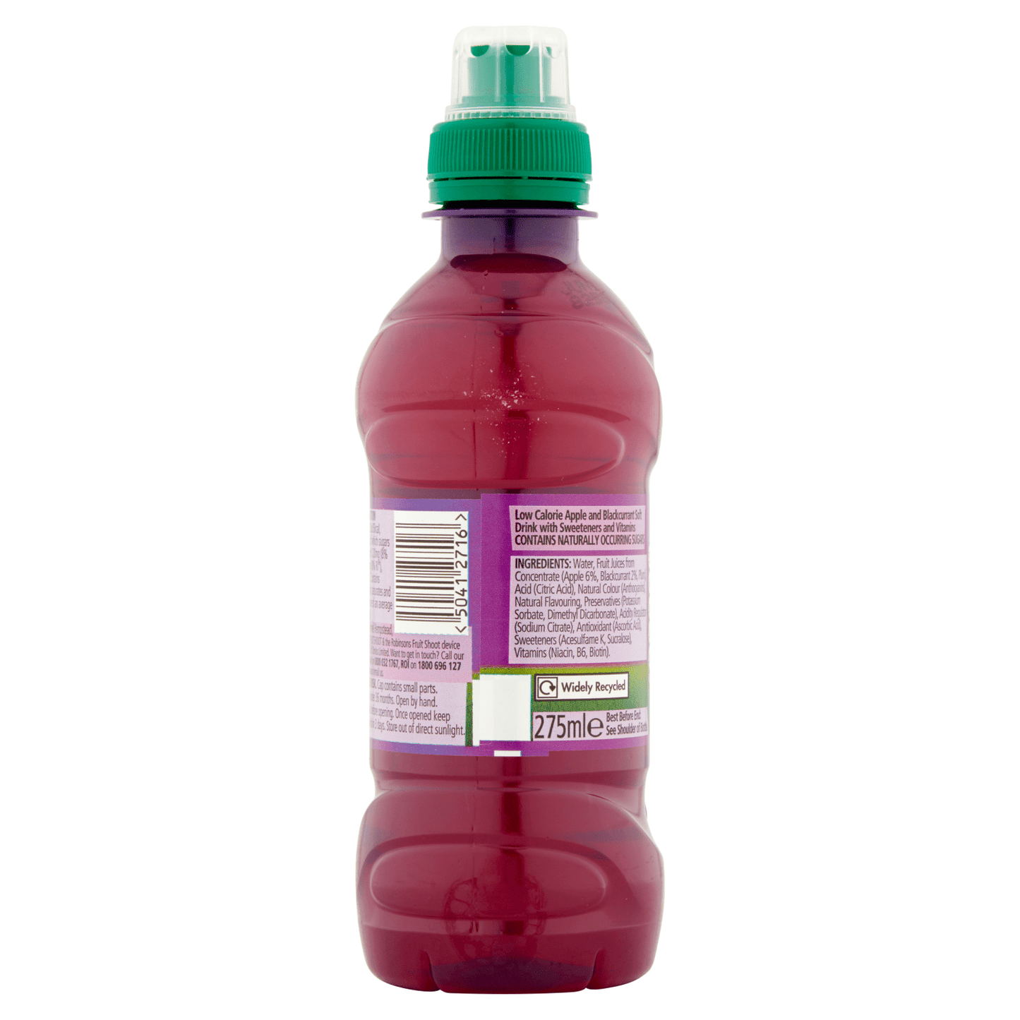 Robinsons Fruit Shoot Apple & Blackcurrant Juice Drink 275ml - UK Food & Drink - 50412716