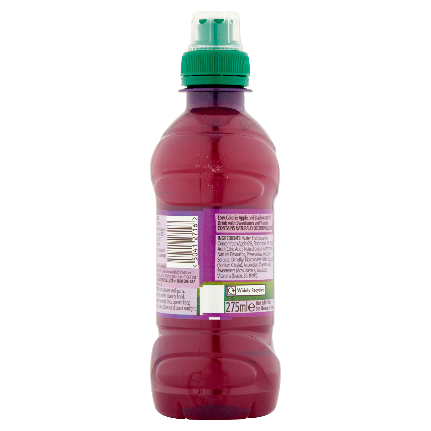 Robinsons Fruit Shoot Apple & Blackcurrant Juice Drink 275ml - UK Food & Drink - 50412716
