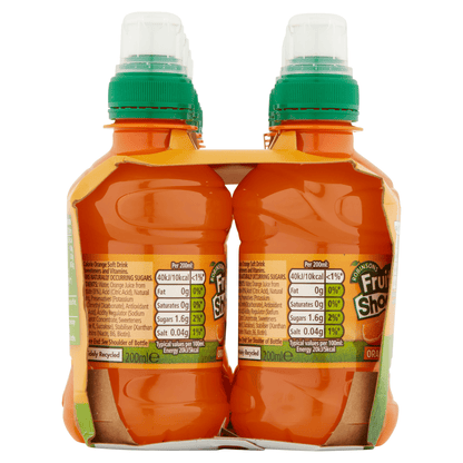 Robinsons Fruit Shoot Orange Juice Drink 8 x 200ml - UK Food & Drink - 5010102111967