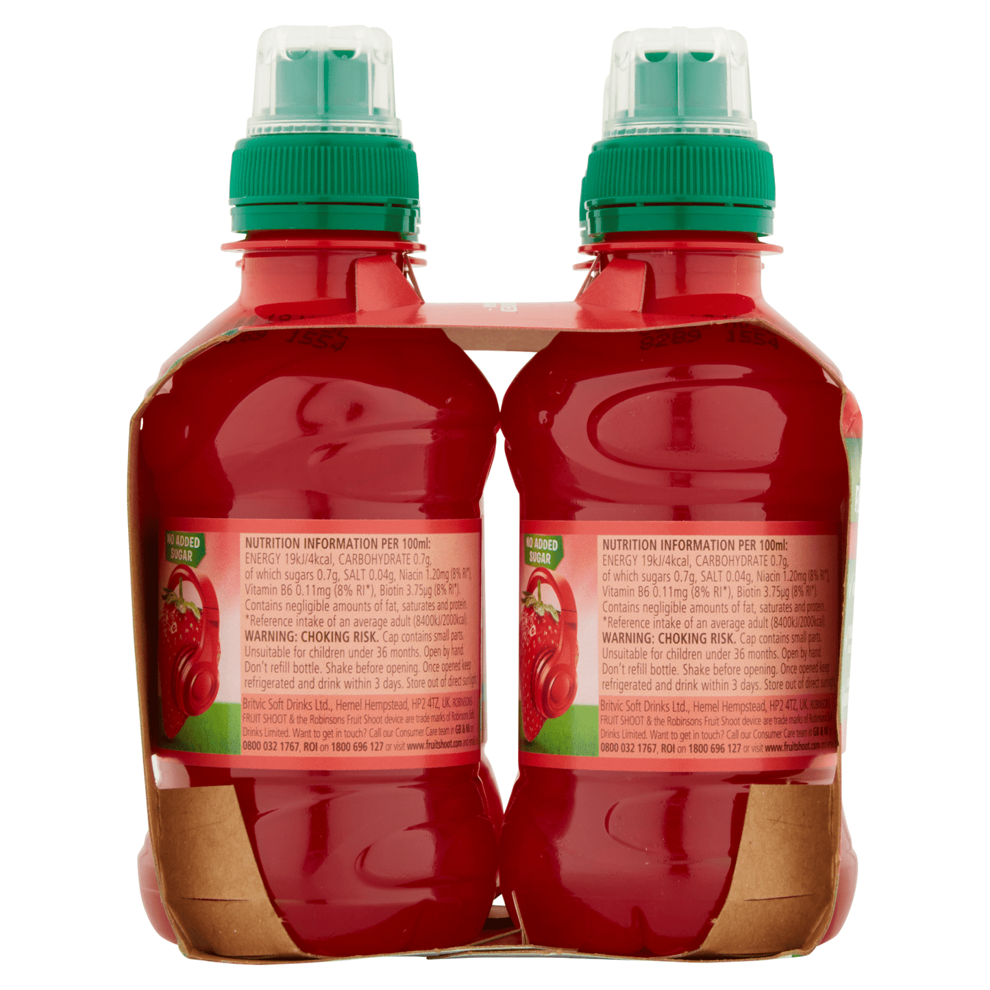 Robinsons Fruit Shoot Summer Fruits Juice Drink 4 x 200ml - UK Food & Drink - 5010102111936