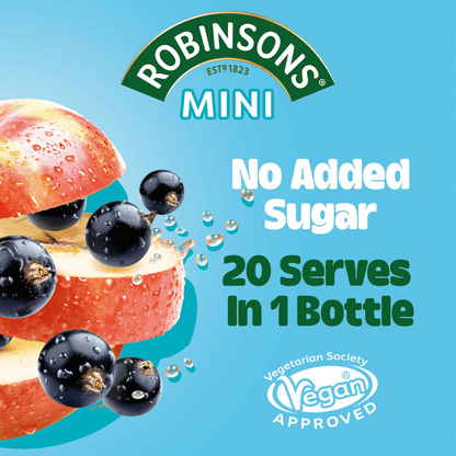 Robinsons Mini Apple & Blackcurrant 66ml - UK Food & Drink - 96198582