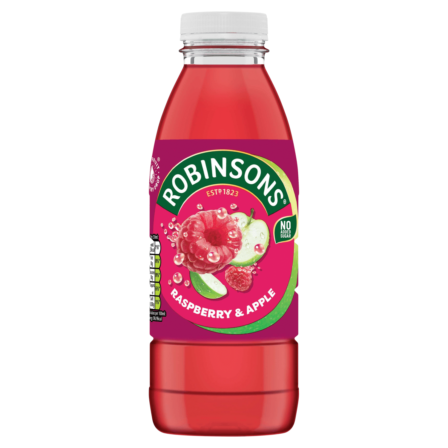 Robinsons Raspberry & Apple 500ml - UK Food & Drink - 5010102243705