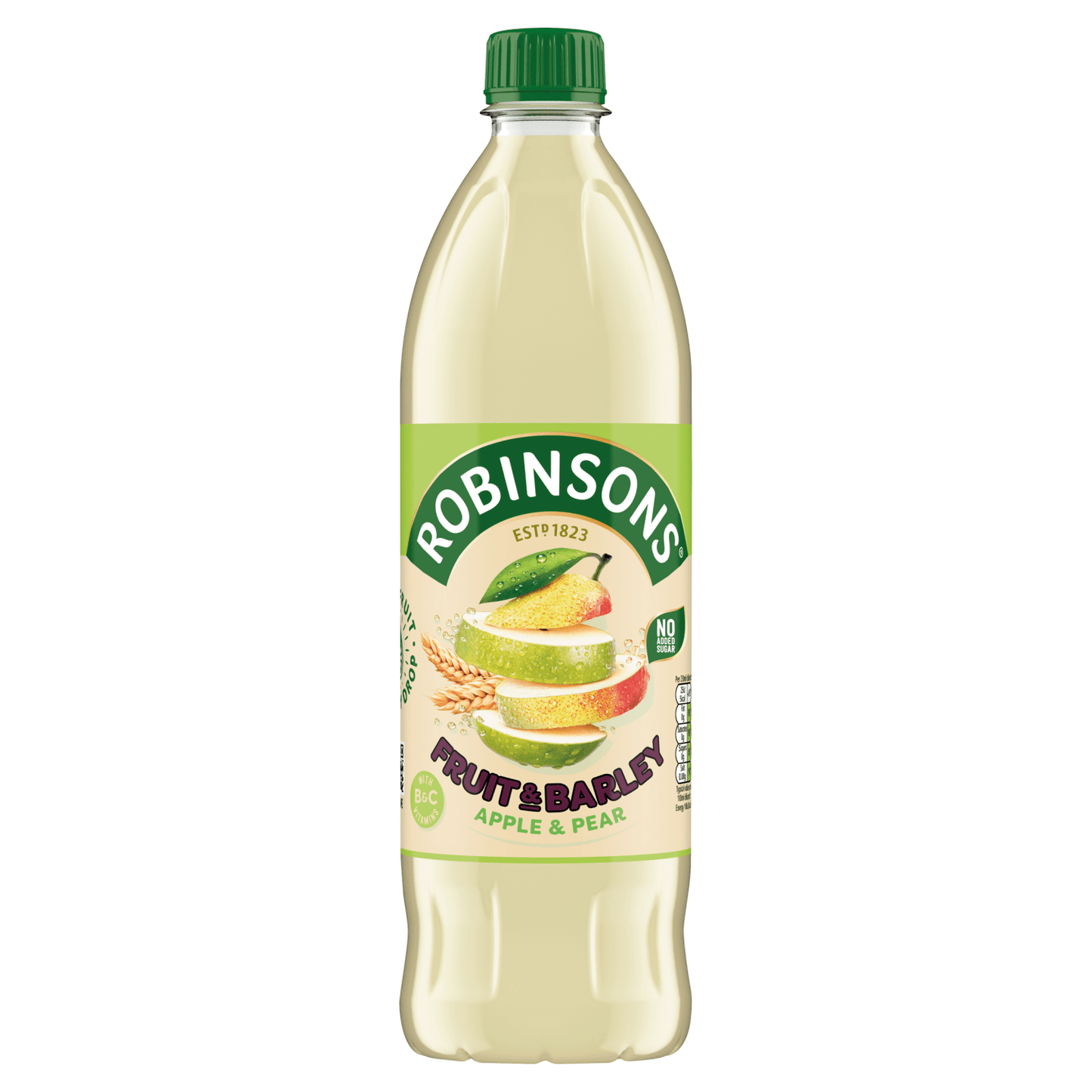 ROBINSONS Real Fruit & Barley in Every Drop Apple & Pear 1 Litre - UK Food & Drink - 5010102109643