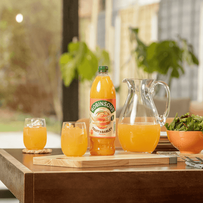 Robinsons Real Fruit & Barley Peach 1 Litre - UK Food & Drink - 5000147030699