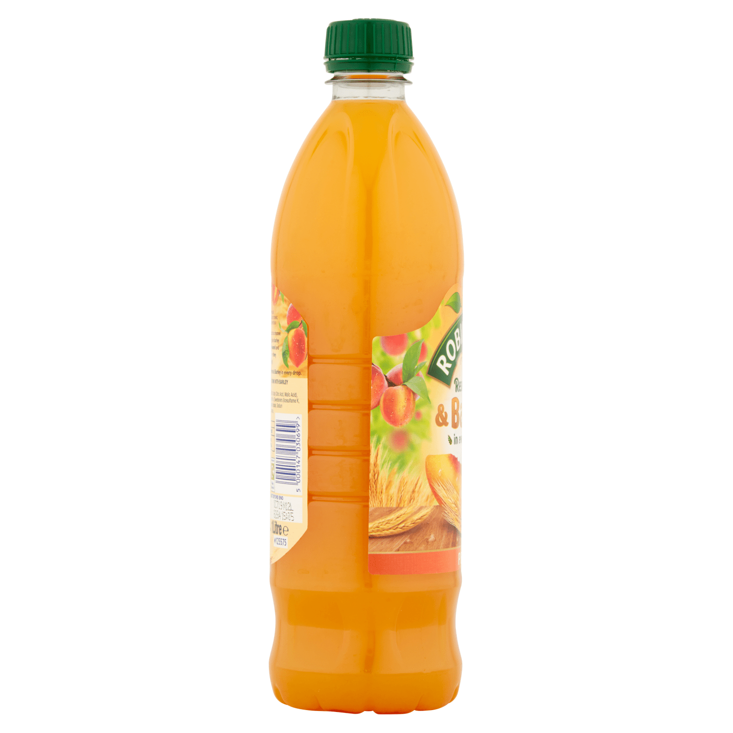 Robinsons Real Fruit & Barley Peach 1 Litre - UK Food & Drink - 5000147030699