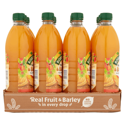 Robinsons Real Fruit & Barley Peach 1 Litre - UK Food & Drink - 5000147030699
