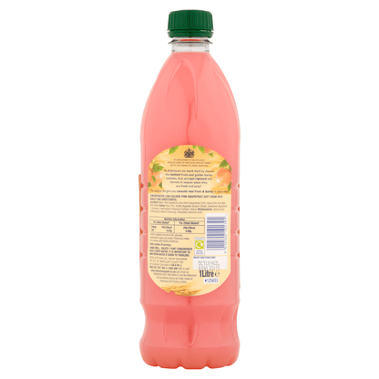 Robinsons Real Fruit & Barley Pink Grapefruit 1 Litre - UK Food & Drink - 5010102101791