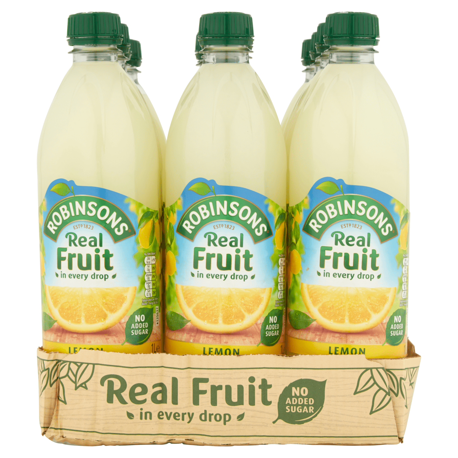 Robinsons Real Fruit Lemon 1 Litre - UK Food & Drink - 5000147030651