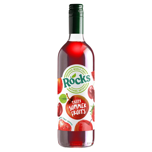Rocks Tasty Summer Fruits Whole Fruit Squash 740ml - UK Food & Drink - 5023762000632