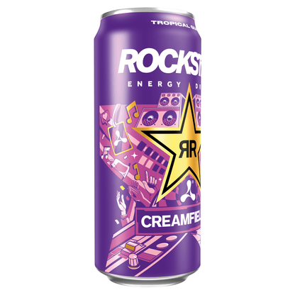 Rockstar Tropical Guava Energy Drink 500ml - UK Food & Drink - 5000382024255