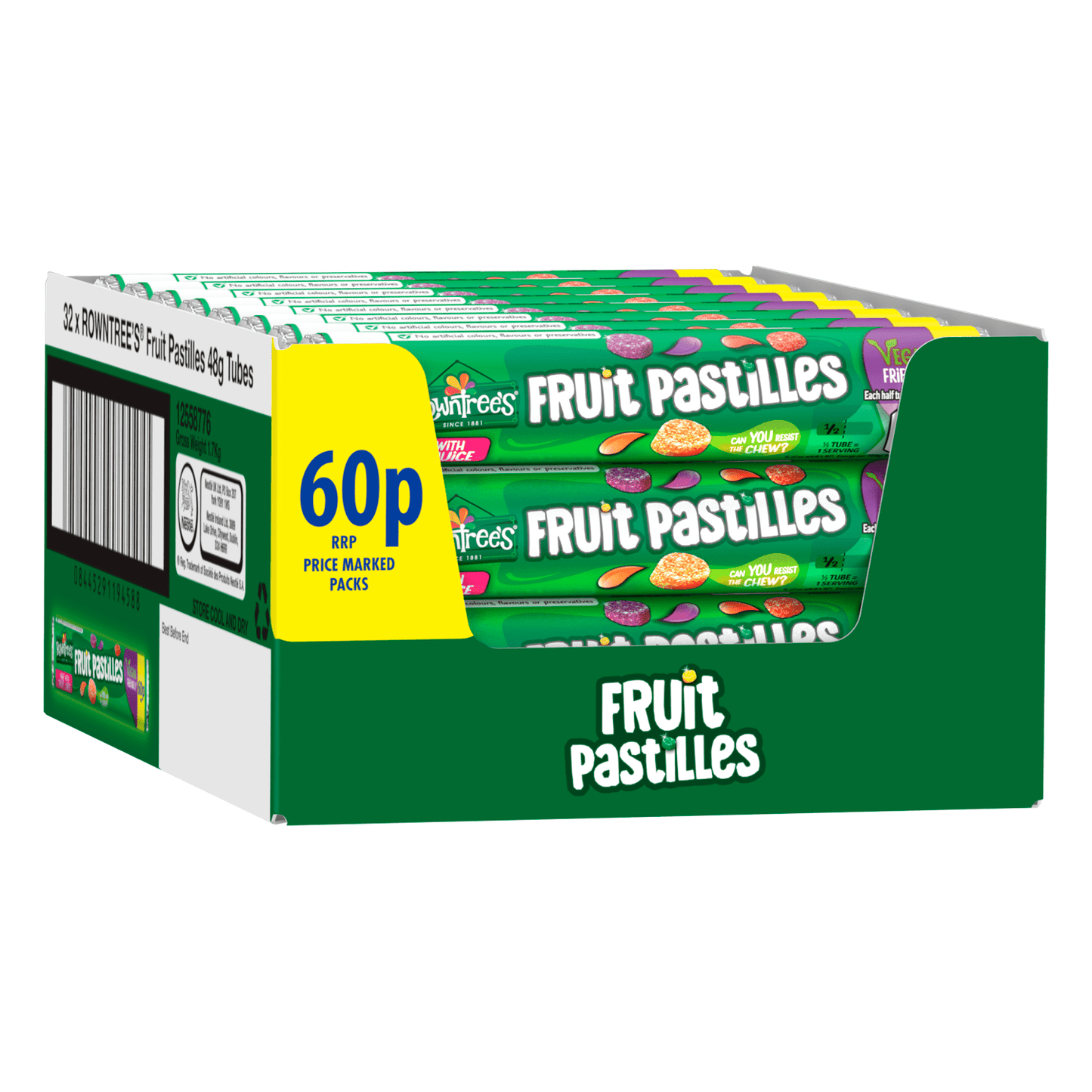 Rowntree's Fruit Pastilles 48g - UK Food & Drink - 8445291194595