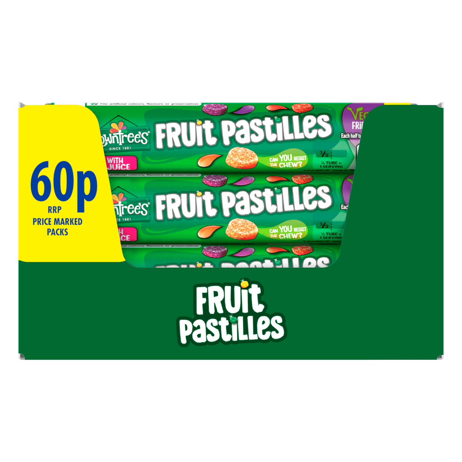 Rowntree's Fruit Pastilles 48g - UK Food & Drink - 8445291194595