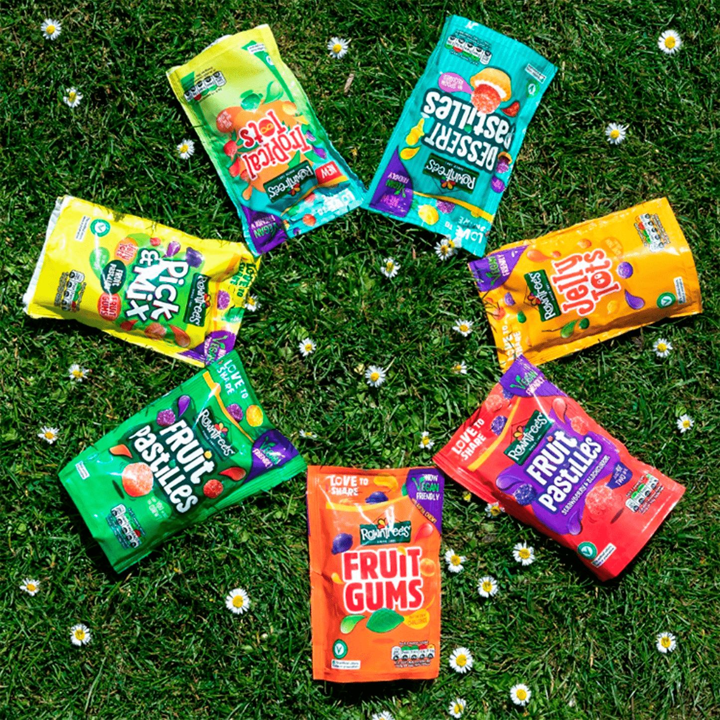 Rowntree's Pick & Mix Vegan Friendly Sweets Sharing Bag 150g - UK Food & Drink - 8445290094148