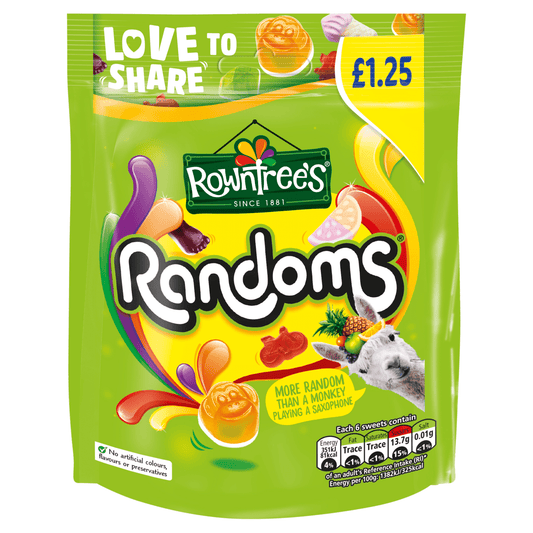 Rowntree's Randoms 120g - UK Food & Drink - 8593893786394