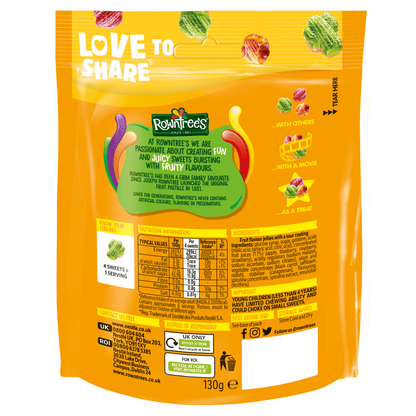 Rowntree's Randoms Fizzy Cactuz 130g - UK Food & Drink - 8593893789449