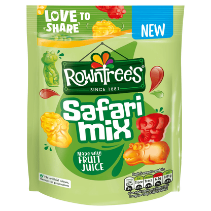 Rowntree's Safari Mix 115g - UK Food & Drink - 8593893786035