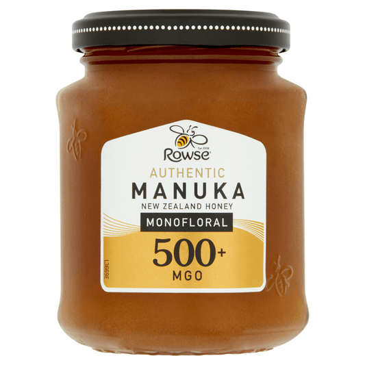 Rowse Authentic Manuka New Zealand Honey 500+ MGO 225g - UK Food & Drink - 5011273002177