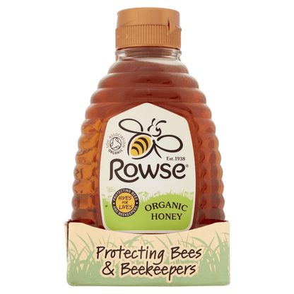 Rowse Organic Honey 340g - UK Food & Drink - 5011273040339