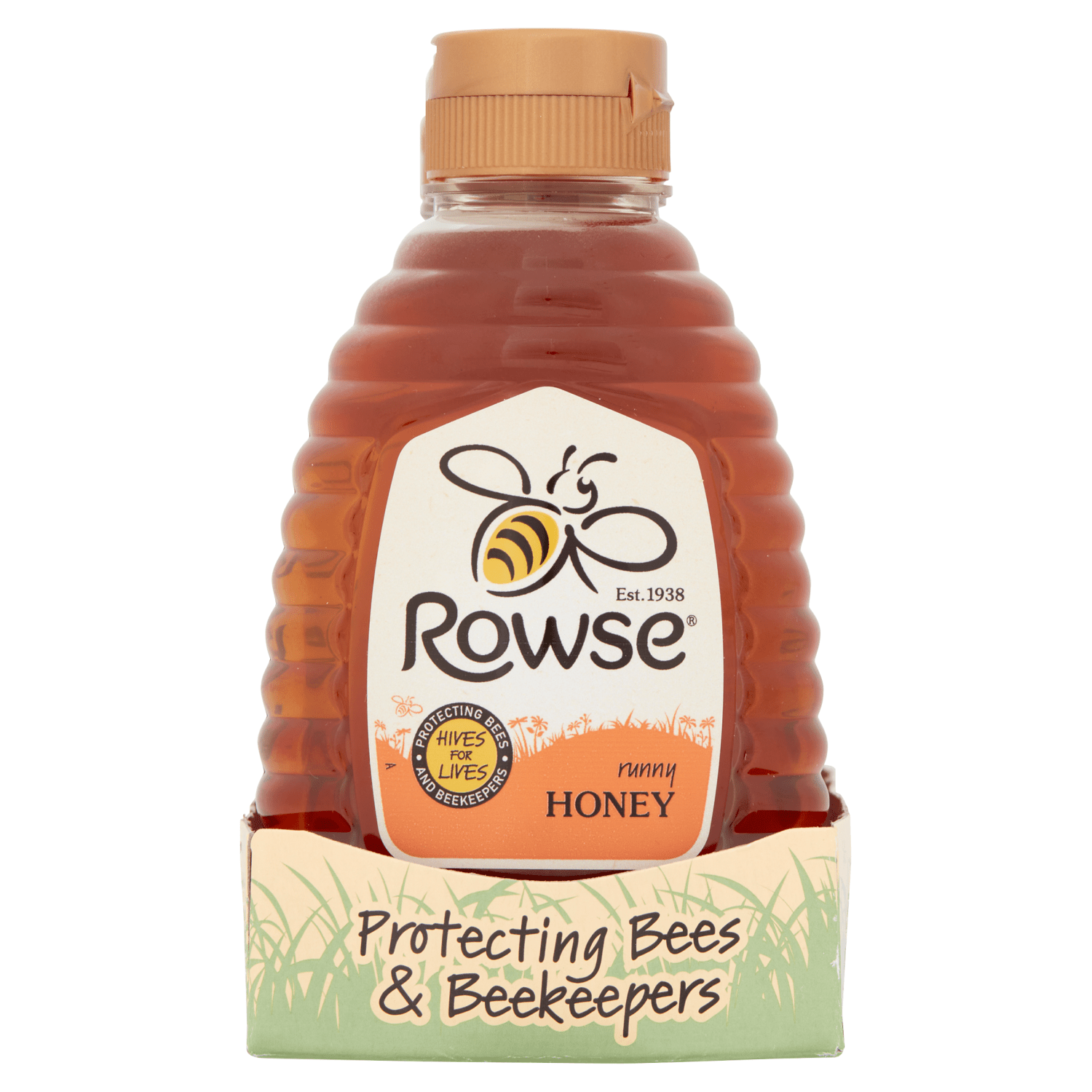 Rowse Pure & Natural Honey 340g - UK Food & Drink - 5011273040698