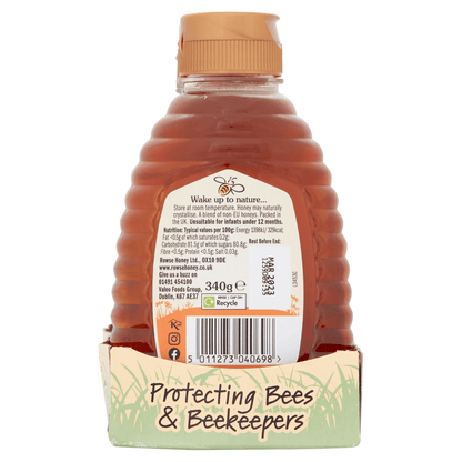 Rowse Pure & Natural Honey 340g - UK Food & Drink - 5011273040698