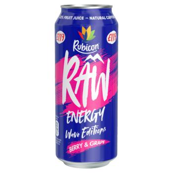 Rubicon Raw Energy Berry & Grape Pm 1.19 500Ml - UK Food & Drink - 5000382124917