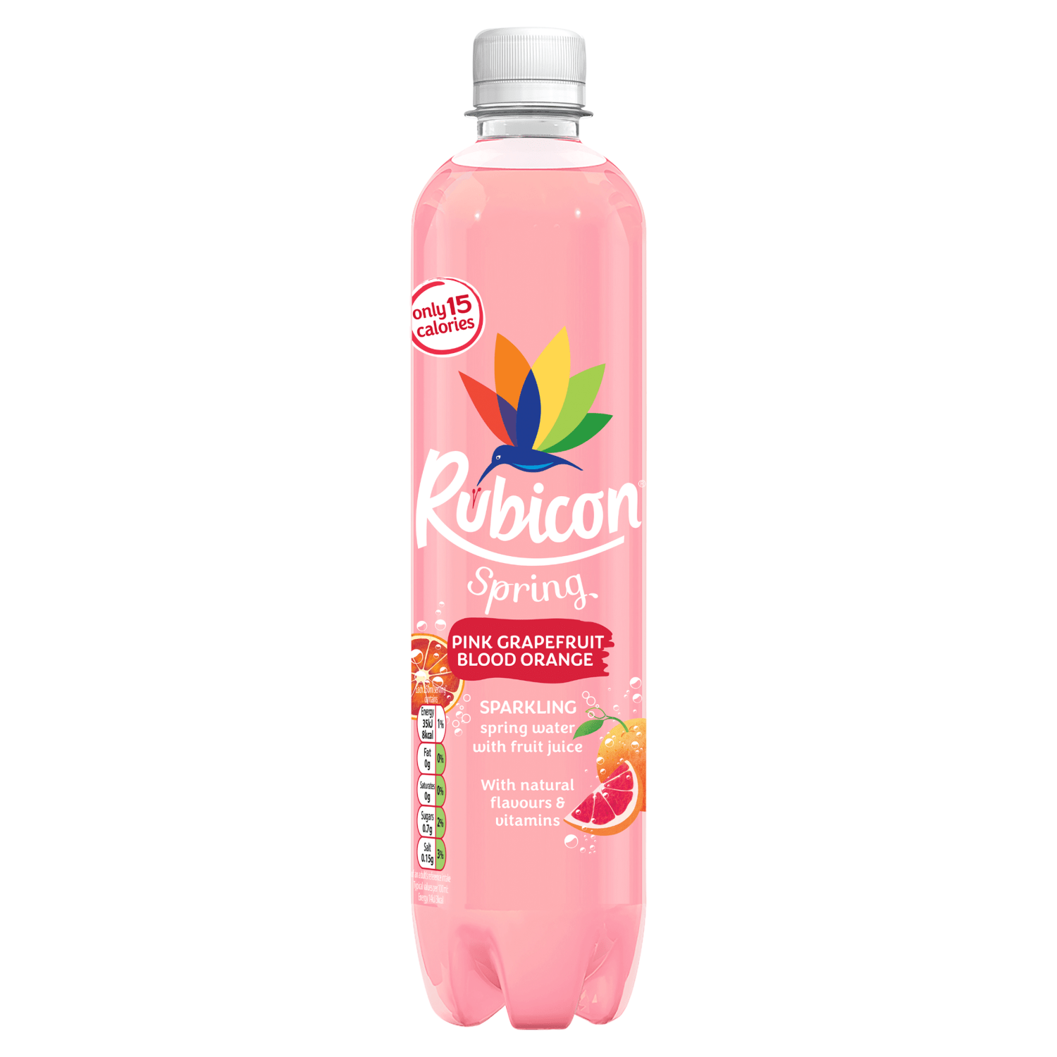 Rubicon Spring Pink Grapefruit Blood Orange 500ml - UK Food & Drink - 5000382122333